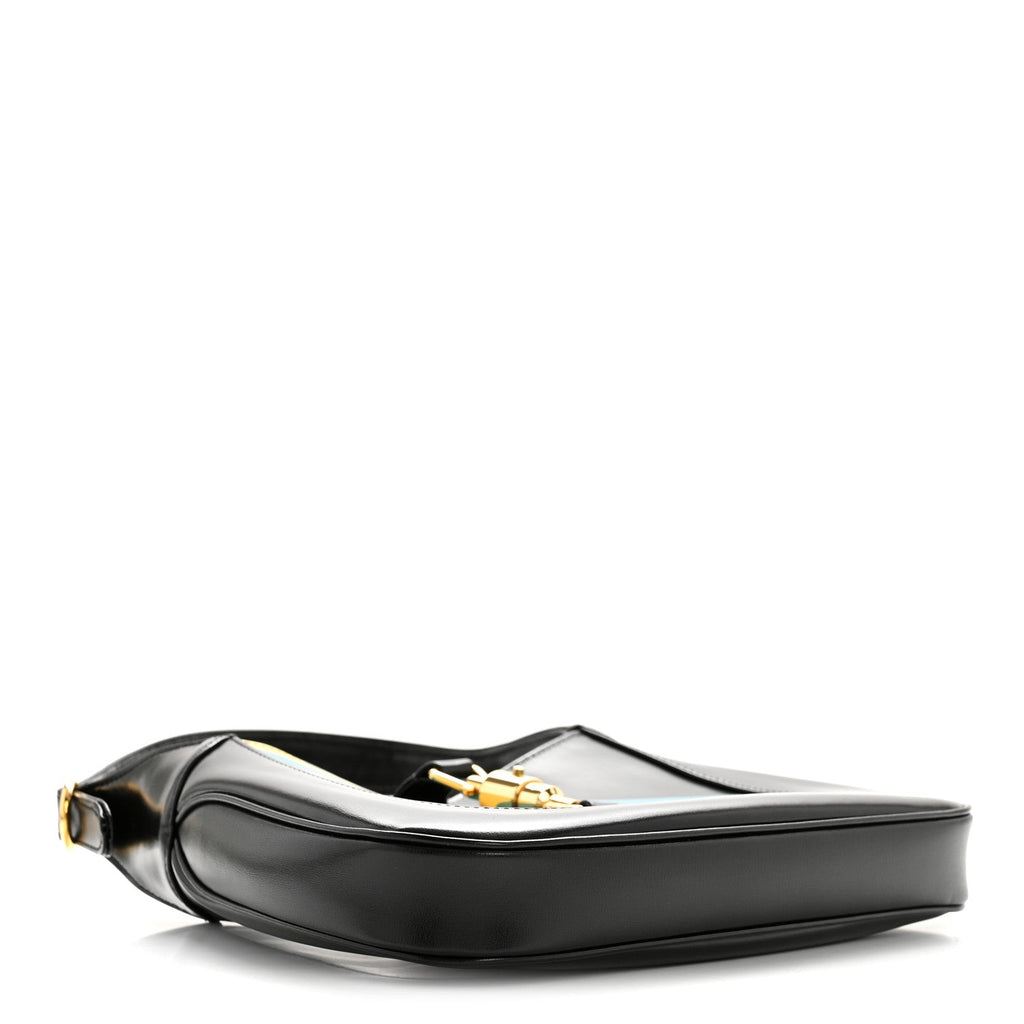 Boarded Dyana Lux Calfskin Centum Small Jackie 1961 Hobo Black Multicolor