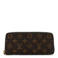 Monogram Clemence Wallet Fuchsia