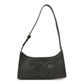 Smooth Calfskin Cuir Triomphe Shoulder Bag Dark Army