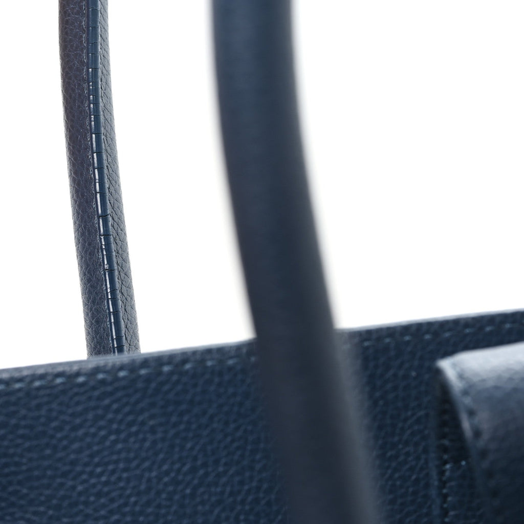 Caviar Tall Cerf Tote Blue