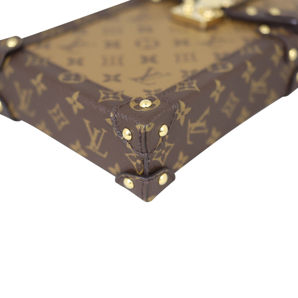 Louis Vuitton Vertical Trunk Pochette Monogram Reverse