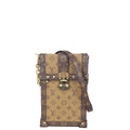Louis Vuitton Vertical Trunk Pochette Monogram Reverse
