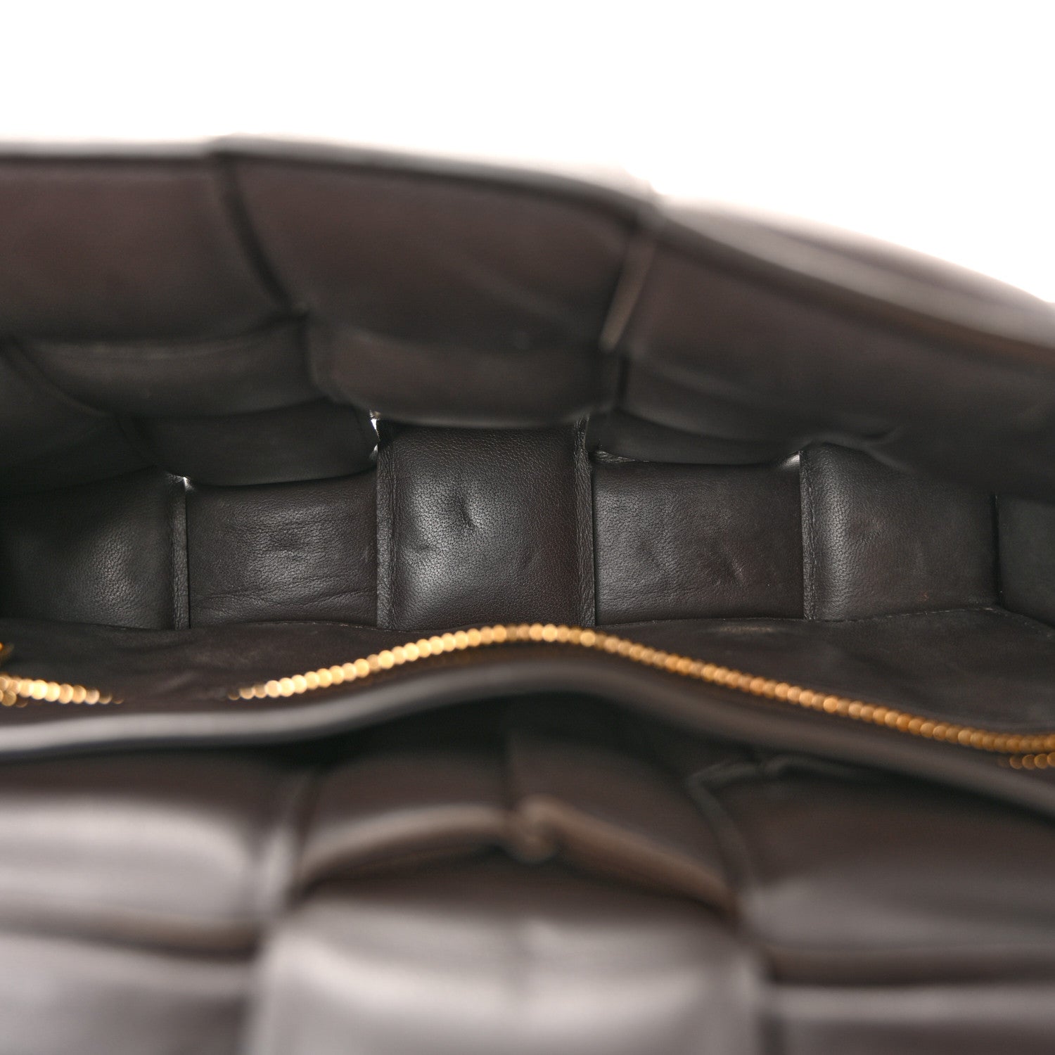 Lambskin Maxi Intreccio Padded Chain Cassette Crossbody Bag Fondant