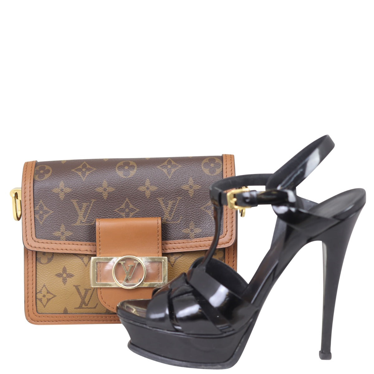 Louis Vuitton Mini Dauphine Monogram Reverse