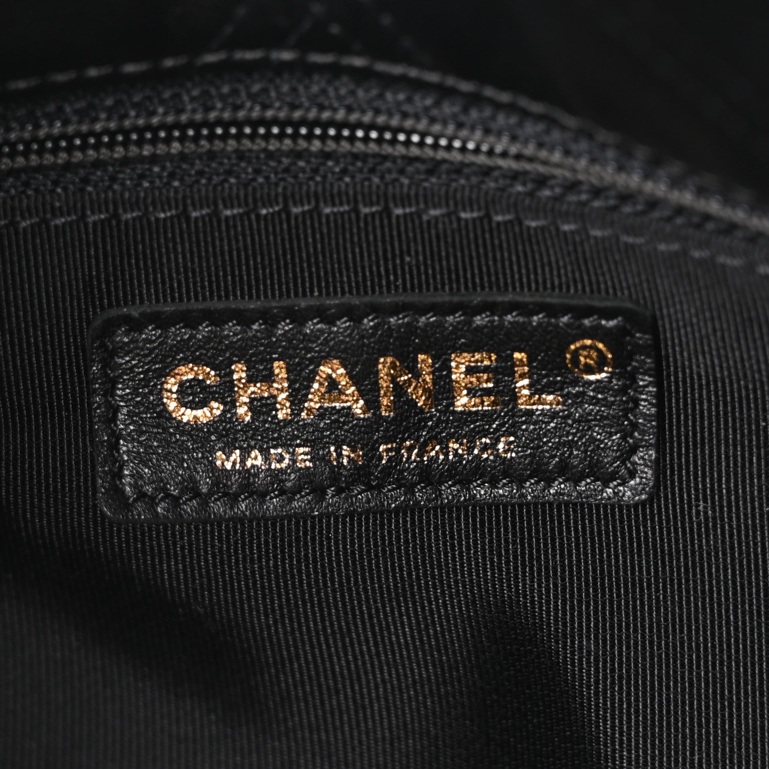 Lambskin Quilted Pearl Studded Flap Black
