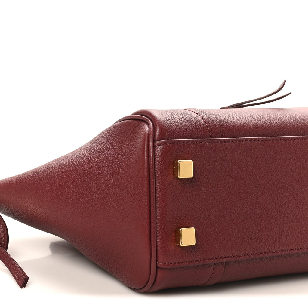 Grained Calfskin Little New Luggage Syrah
