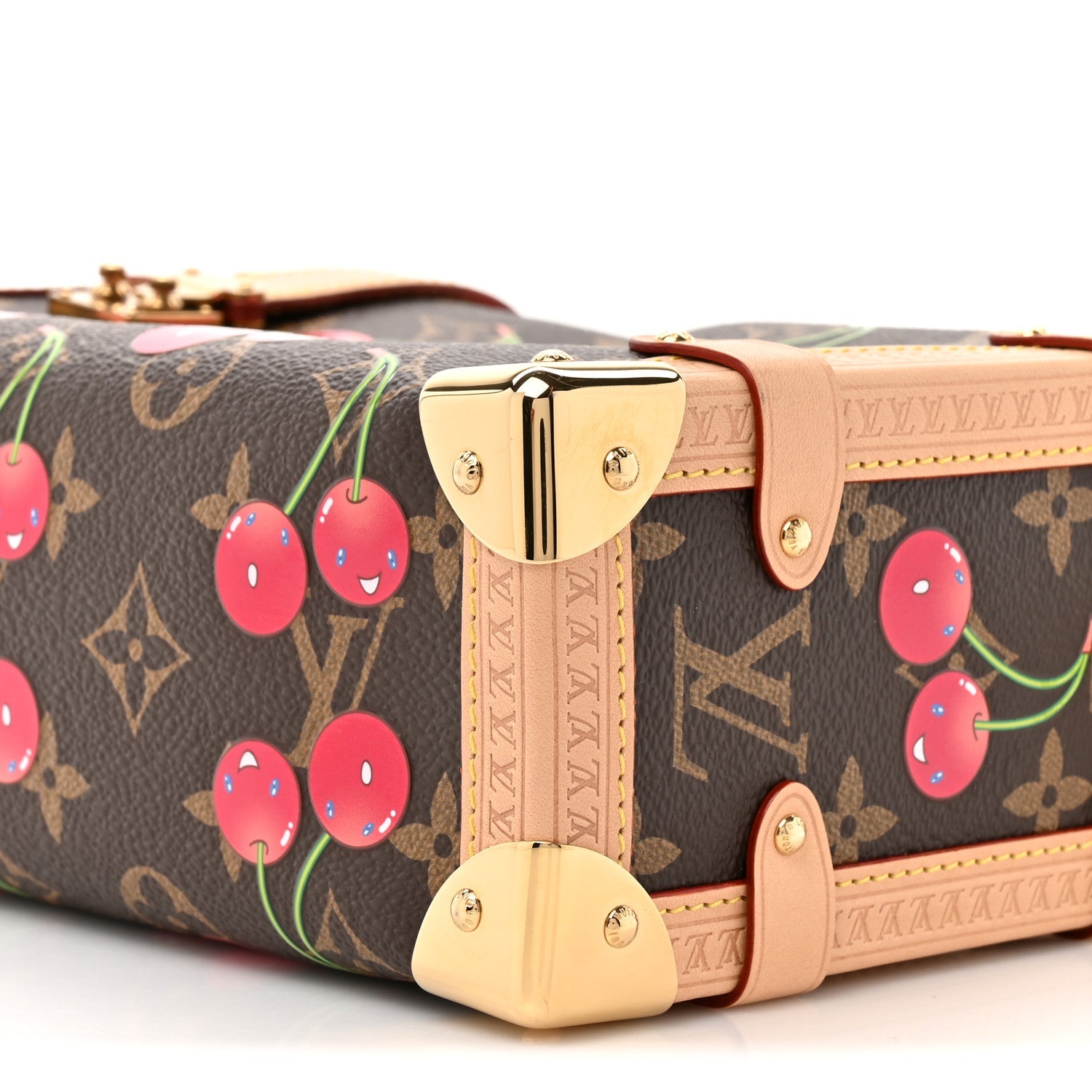 LV X TM Monogram Cerises Side Trunk MM