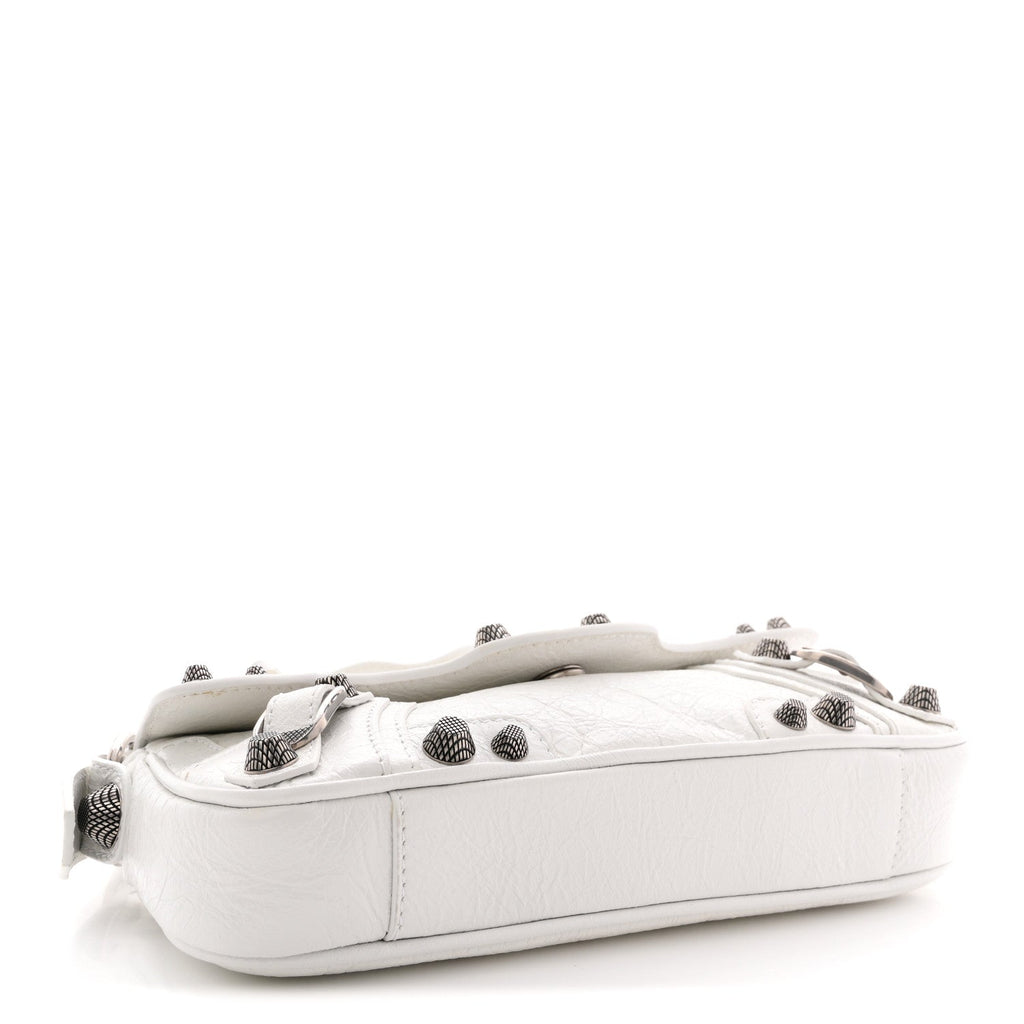 Agneau Arena Le Cagole Sling Bag XS Optic White