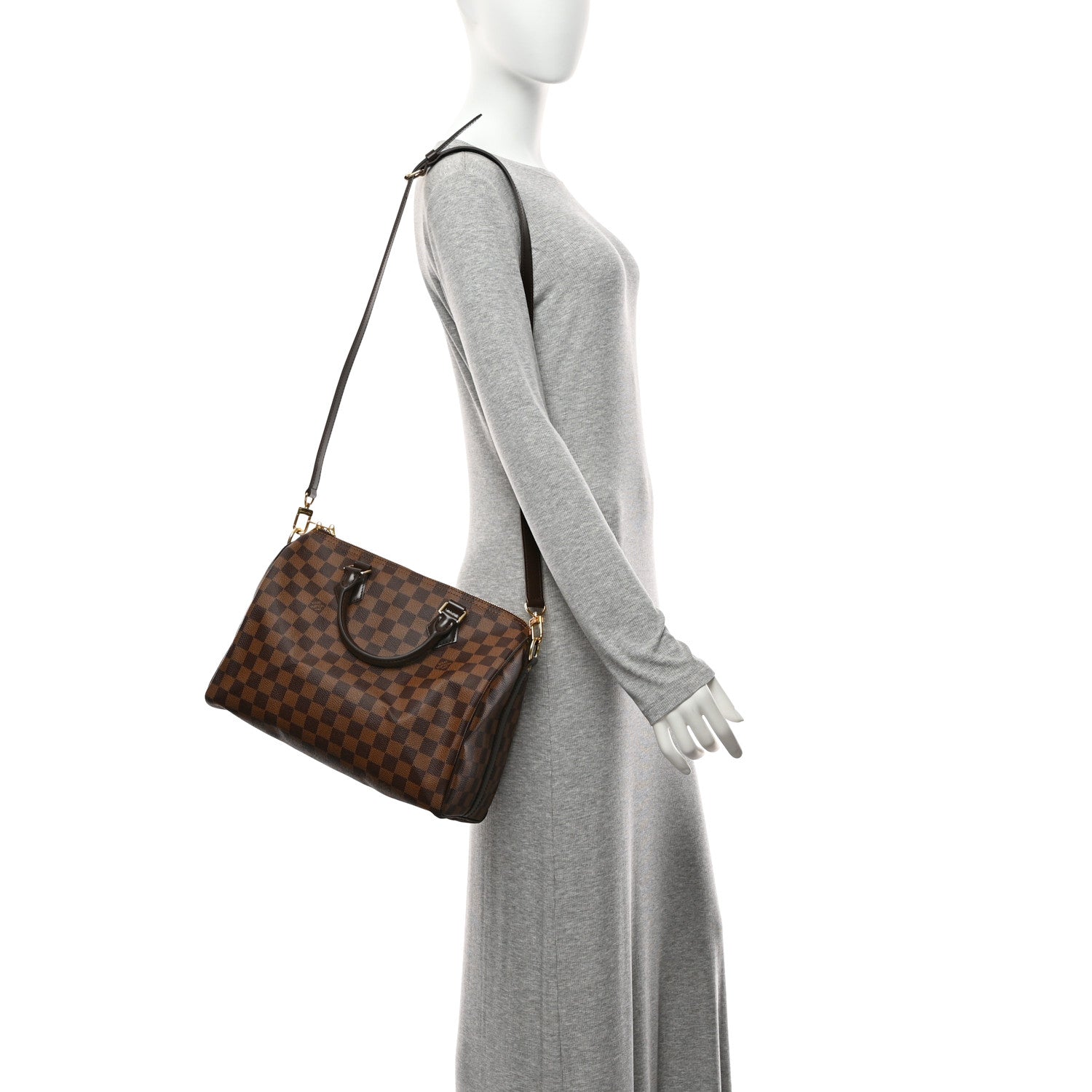 Damier Ebene Speedy Bandouliere 30