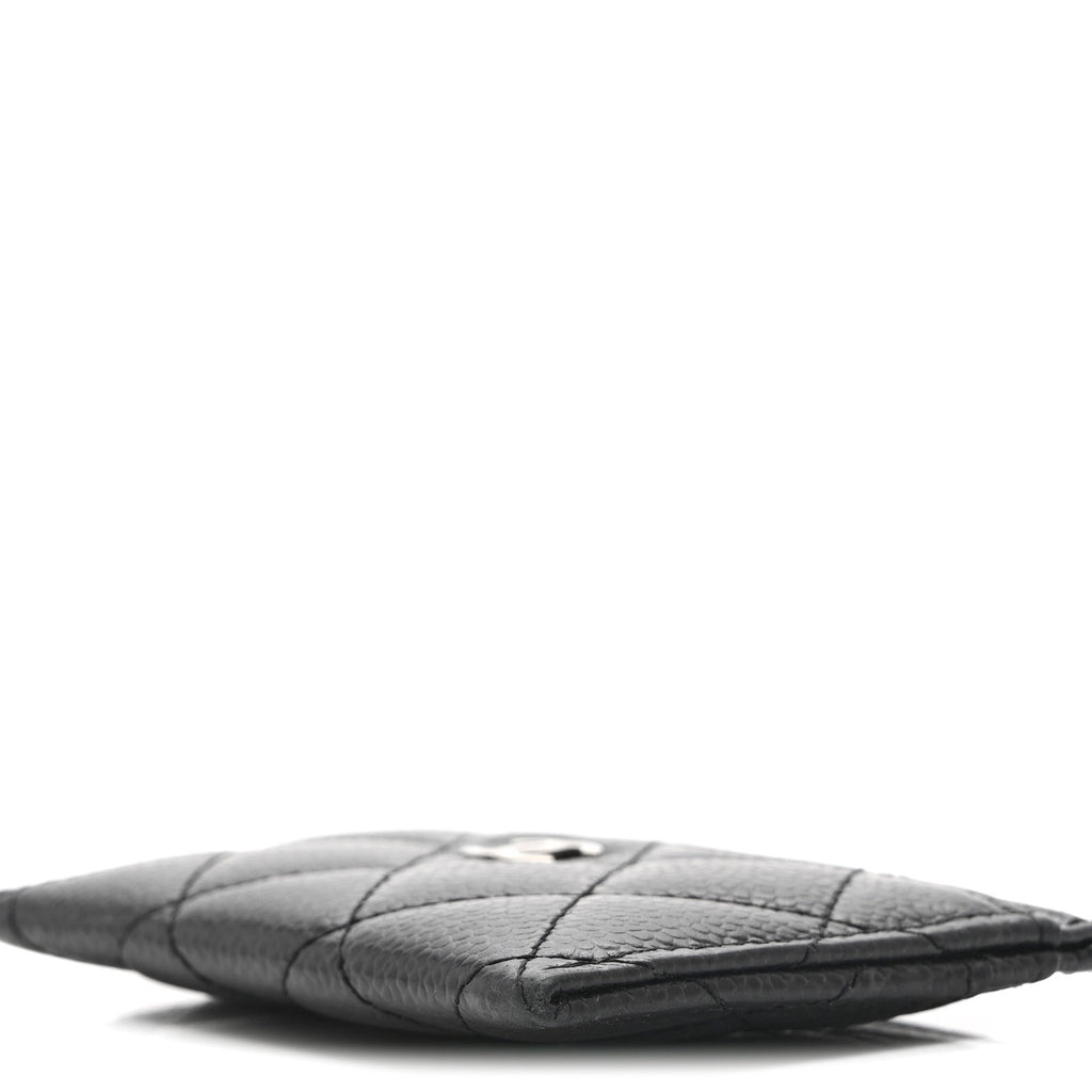 Caviar Quilted  Holder Black