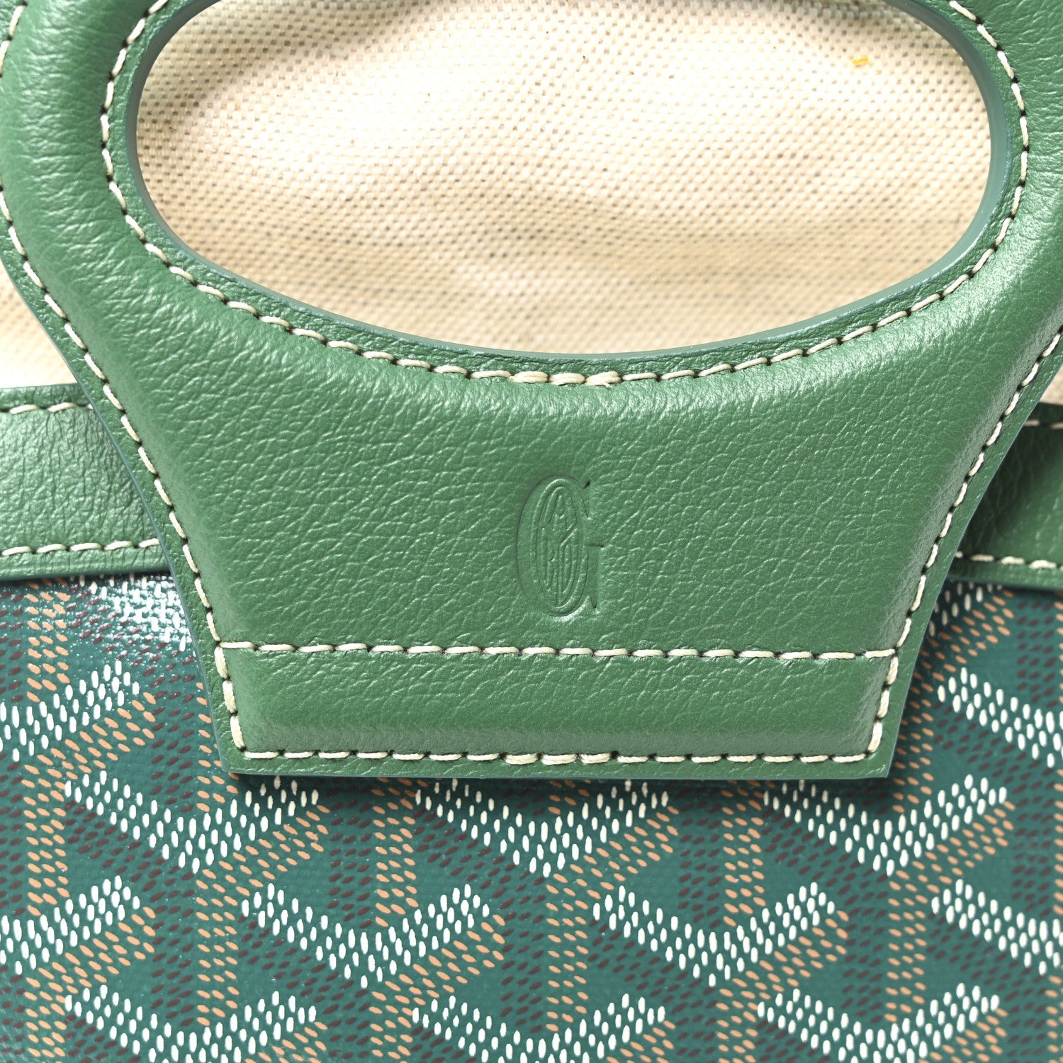 Goyardine Beluga Mini Green