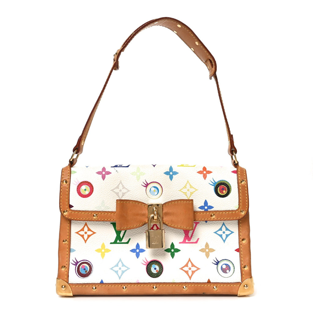Monogram Multicolor Eye Miss You White