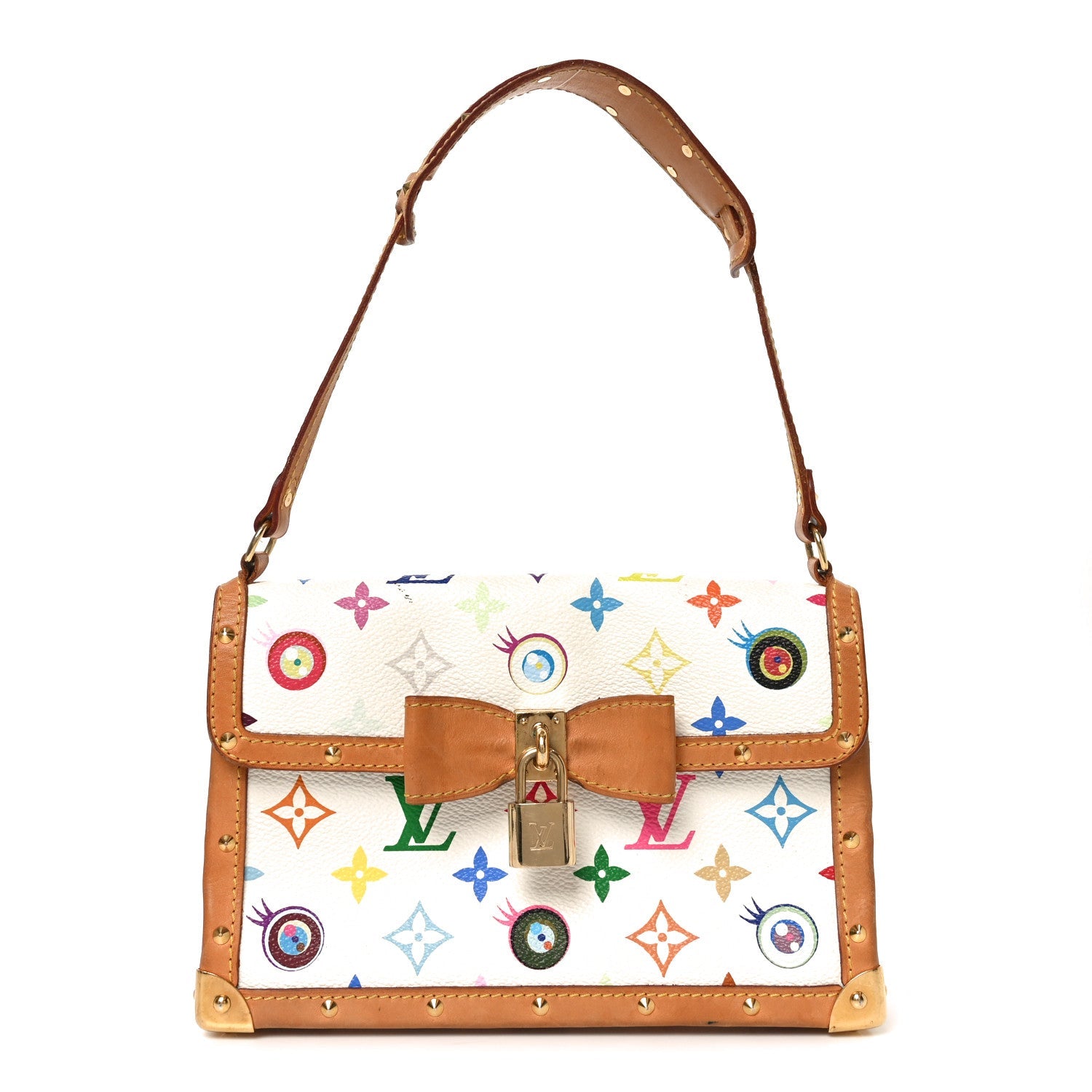 Monogram Multicolor Eye Miss You White