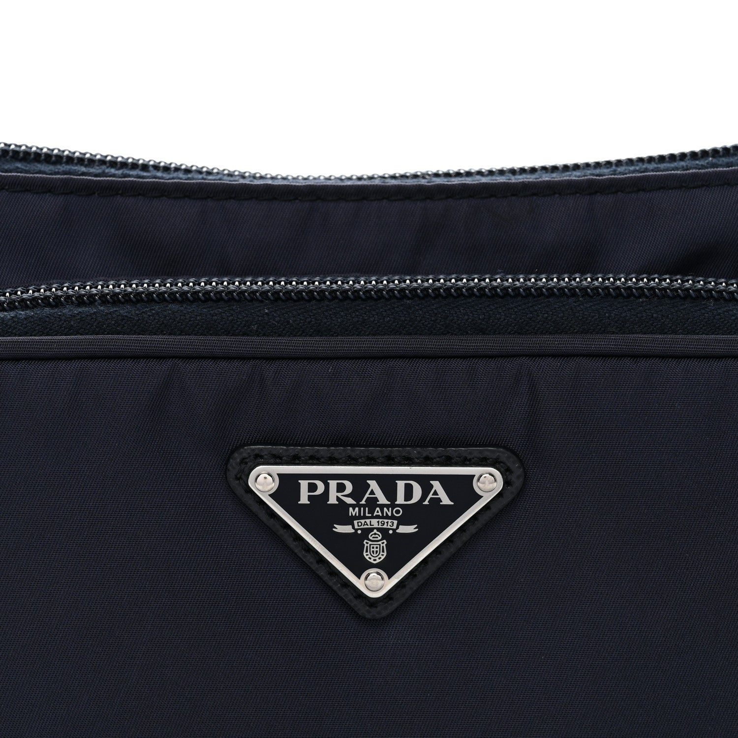 Re-Nylon Saffiano Belt Bag Navy