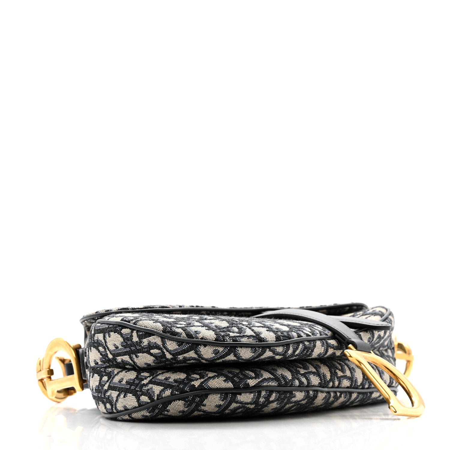 Oblique Saddle Bag Blue