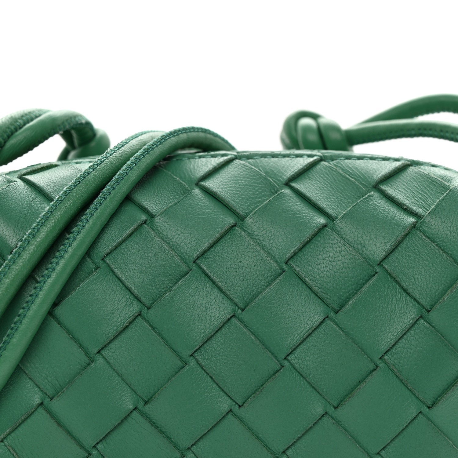 Nappa Intrecciato Candy Loop Camera Bag Mermaid