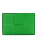 Nappa Intreccio Cassette Credit  Holder Parakeet
