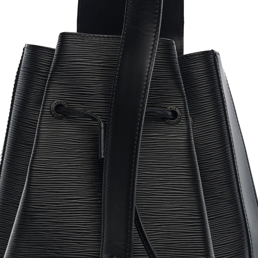 Epi Sac a Dos Drawstring Bag Black