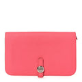 Togo Dogon Duo Wallet Rose Lipstick