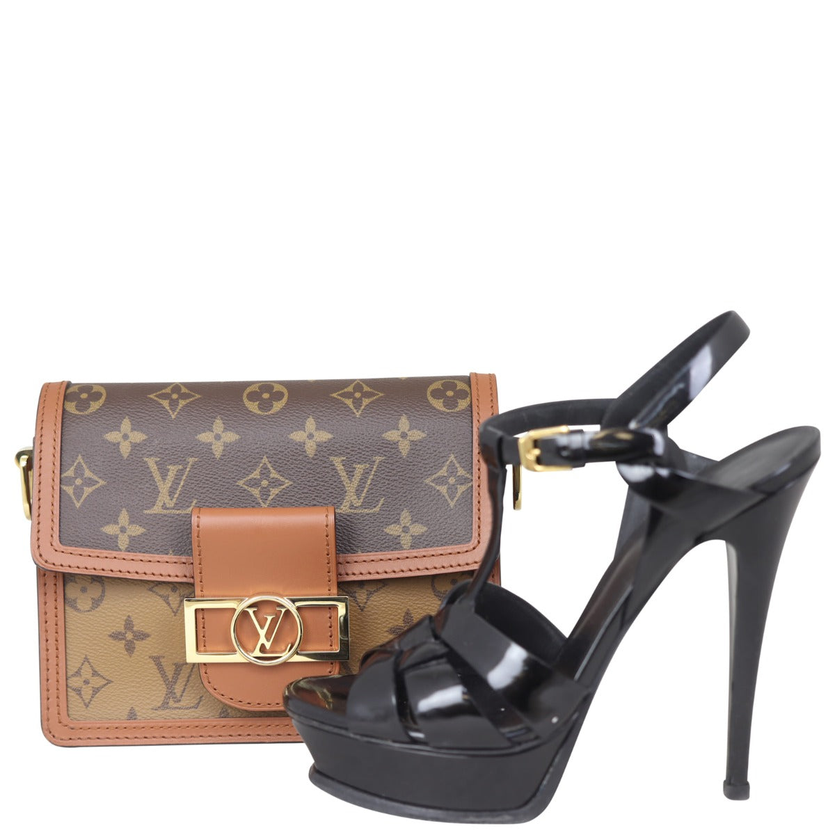 Louis Vuitton Mini Dauphine Monogram Reverse