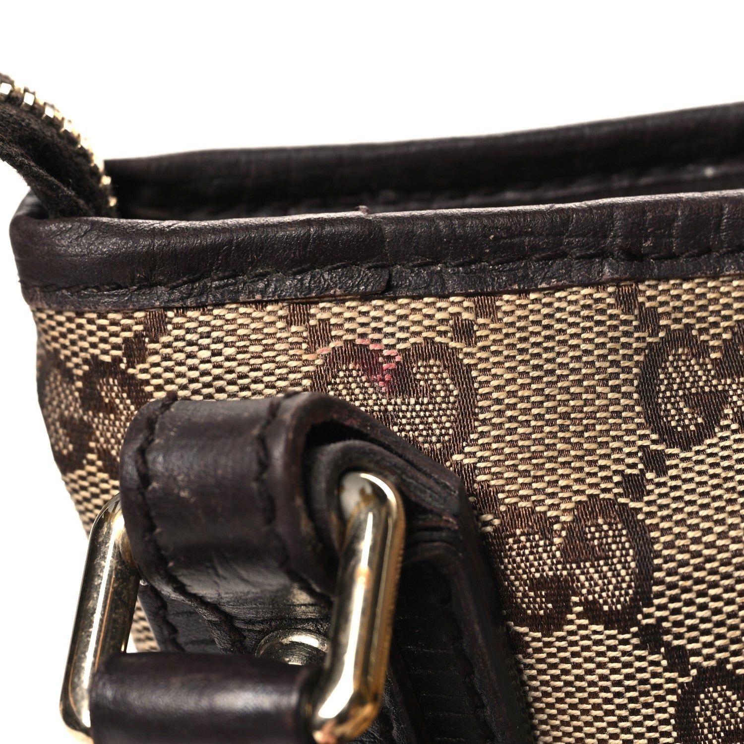 Monogram Web Jolicoeur Charms Messenger Dark Brown