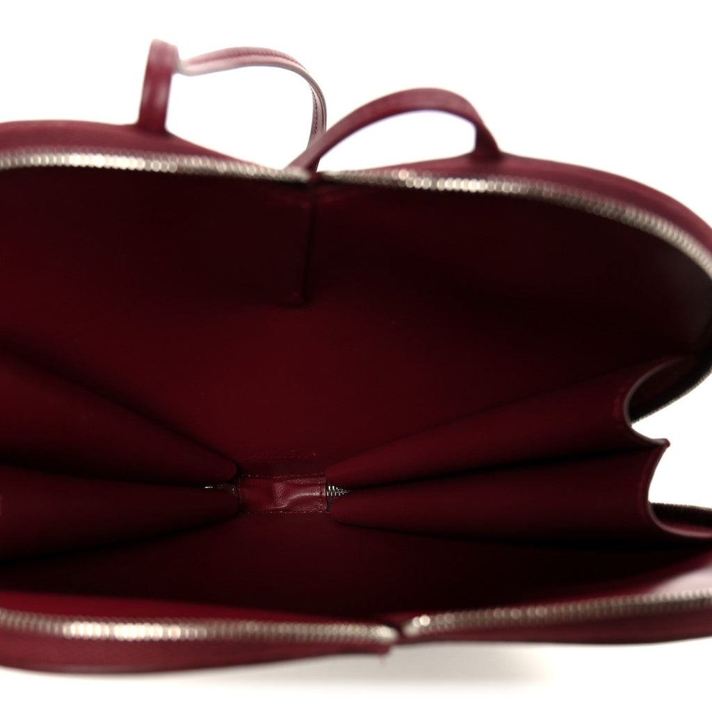 Patent Calfskin Le Coeur Bag Garnet Red