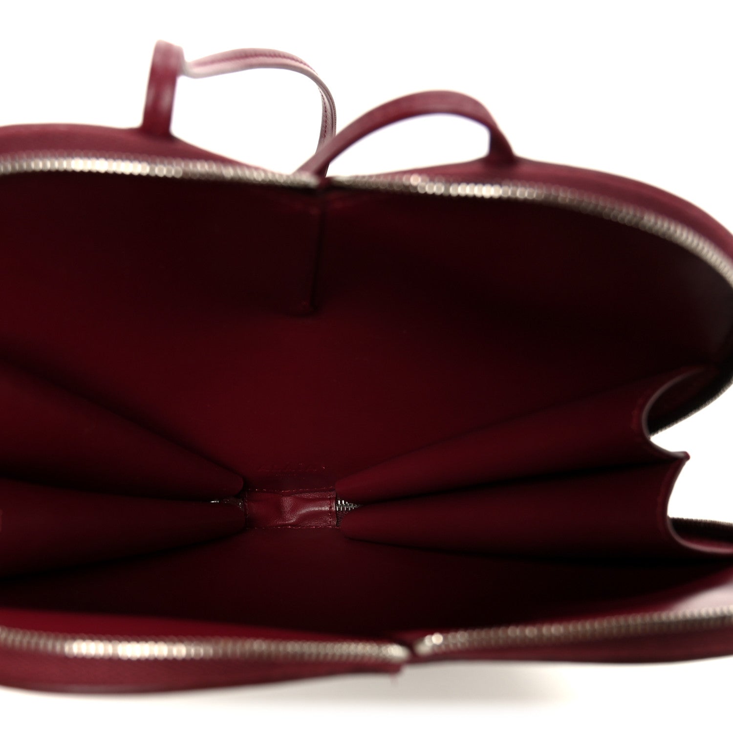Patent Calfskin Le Coeur Bag Garnet Red