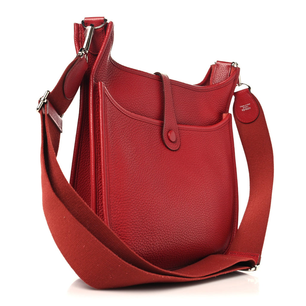 Taurillon Clemence Evelyne III PM Rouge Garance