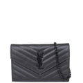 Saint Laurent Monogram Envelope Chain Wallet