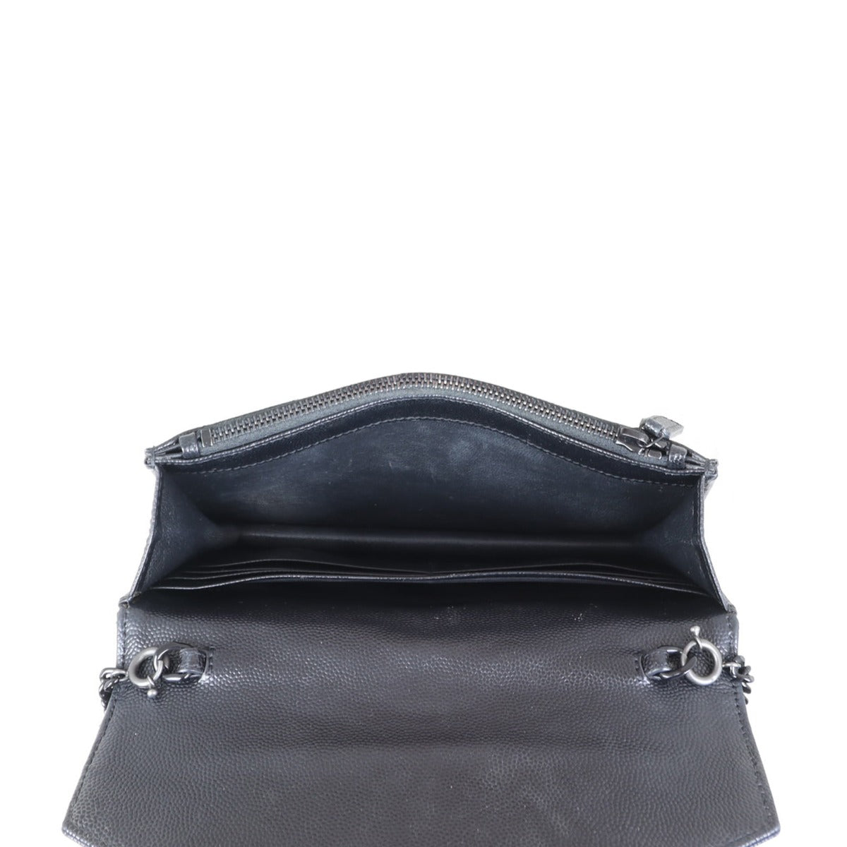 Saint Laurent Monogram Envelope Chain Wallet