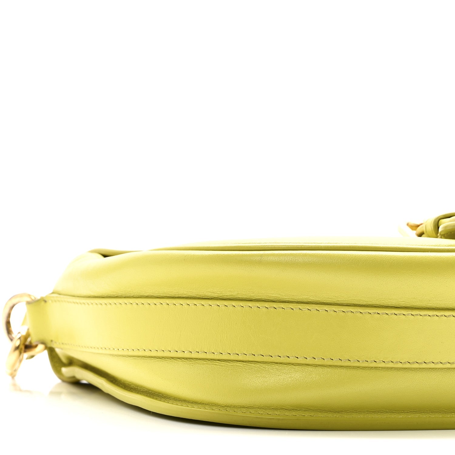 Box Calfskin Medium Bobby Flap Lime