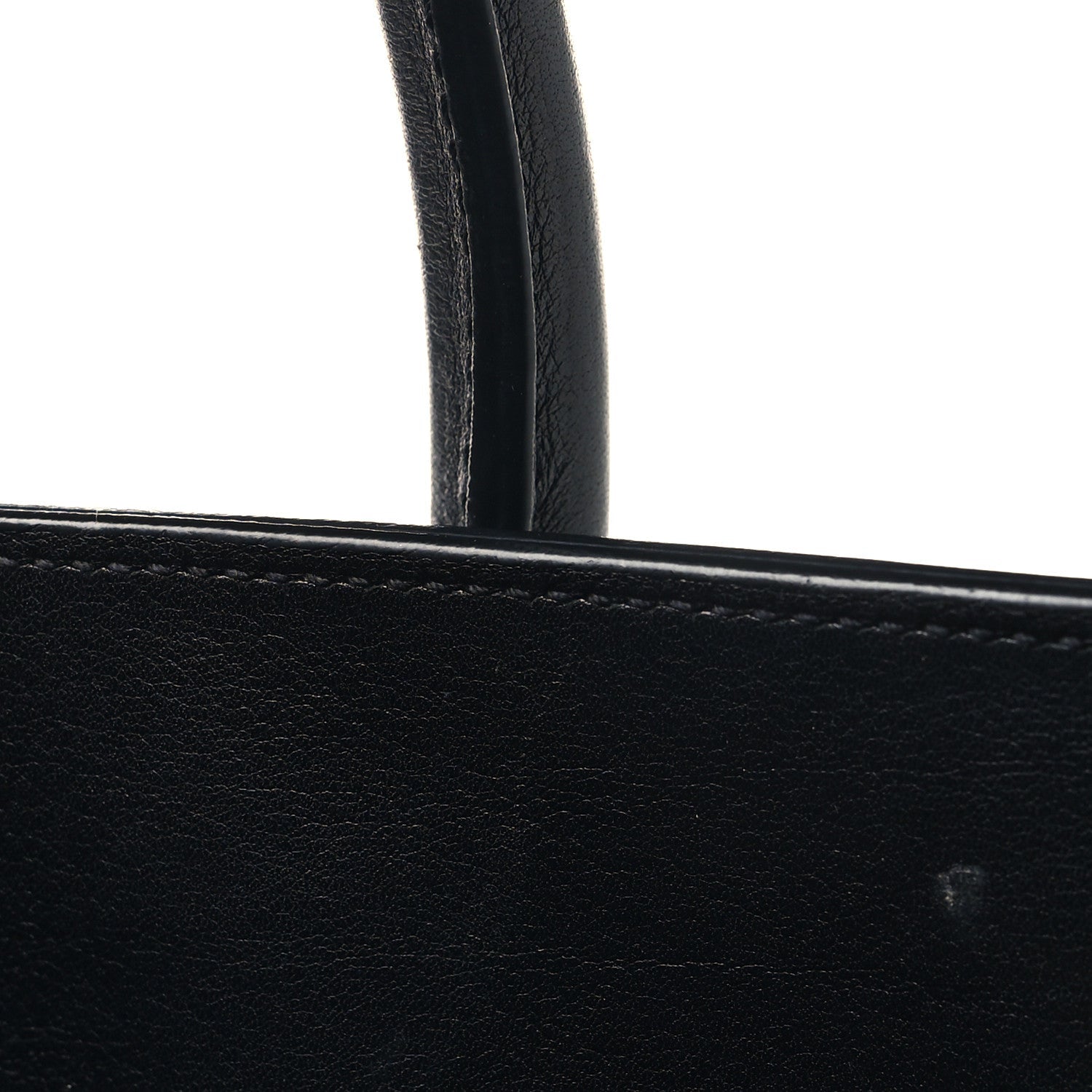 Calfskin Small Sac De Jour Black