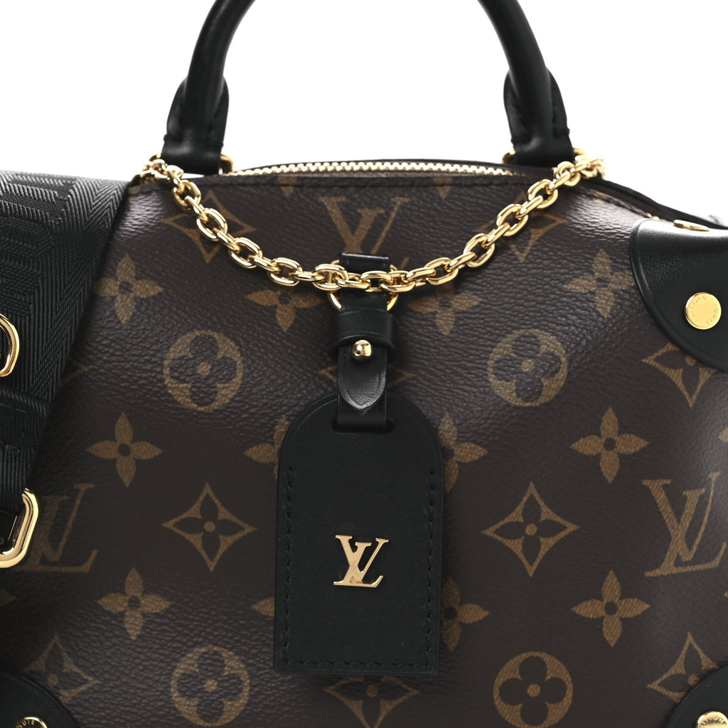 Monogram Petite Malle Souple Black