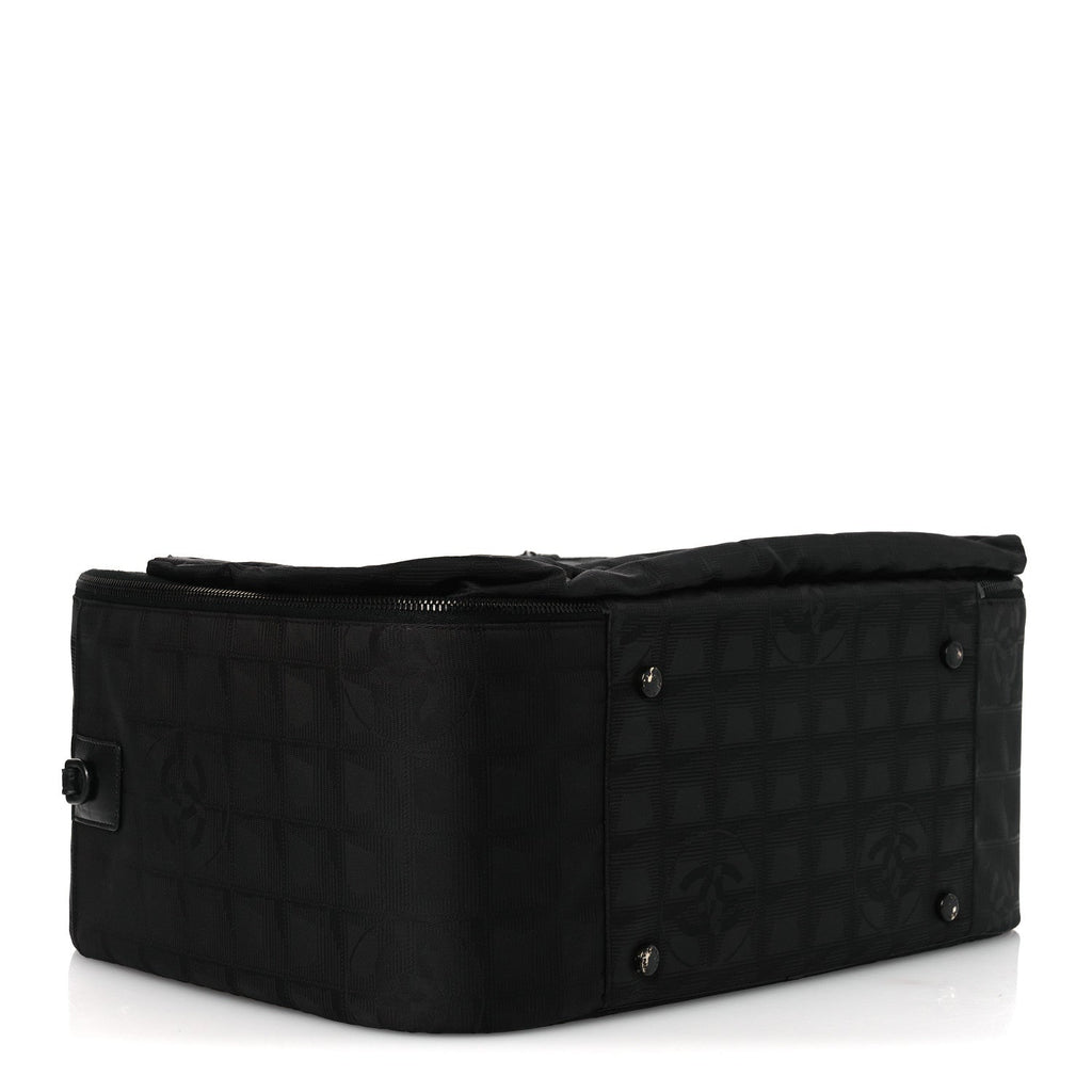 Nylon Travel Shoulder Bag Black