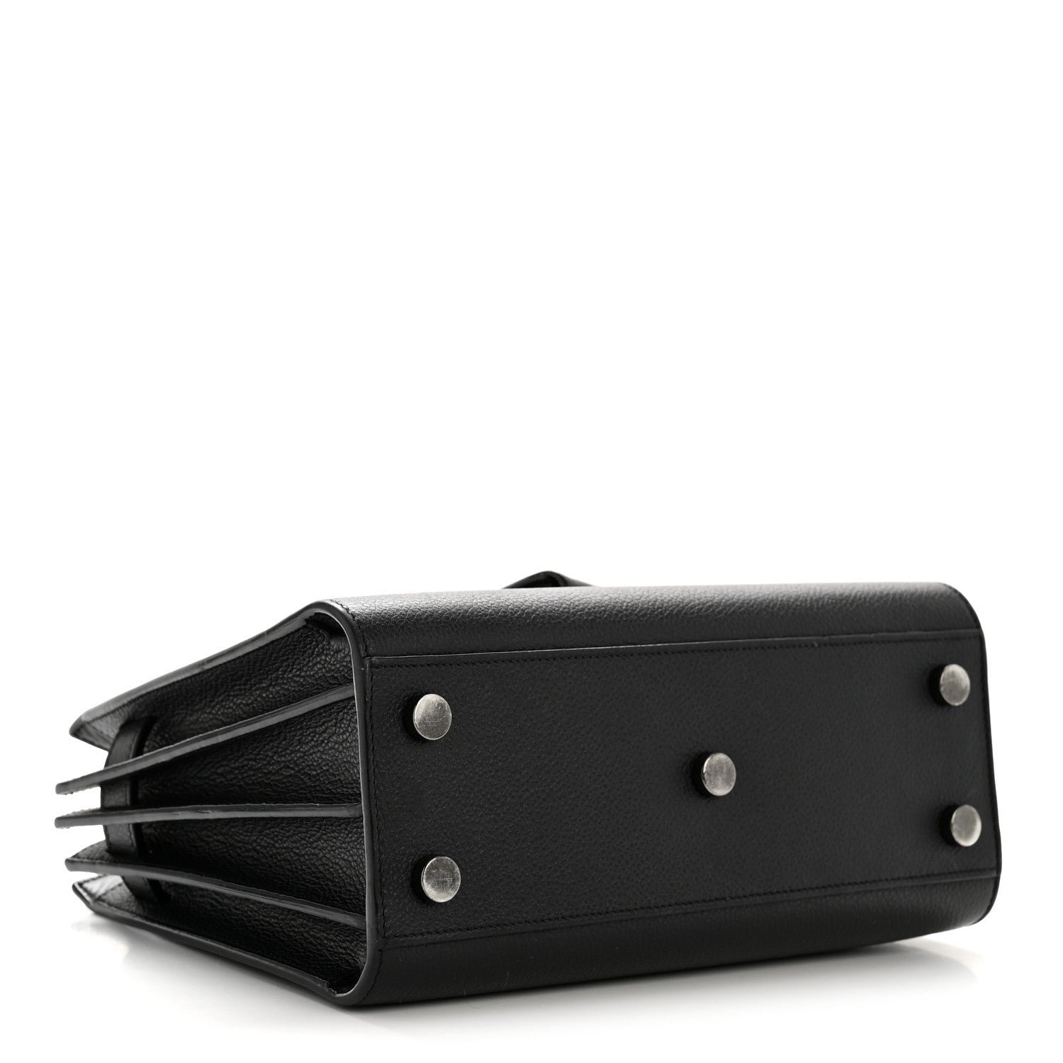 Calfskin Nano Sac De Jour Black