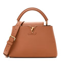 Taurillon Capucines BB Tan