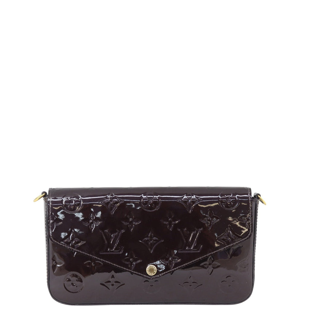 Louis Vuitton Pochette Felicie Monogram Vernis