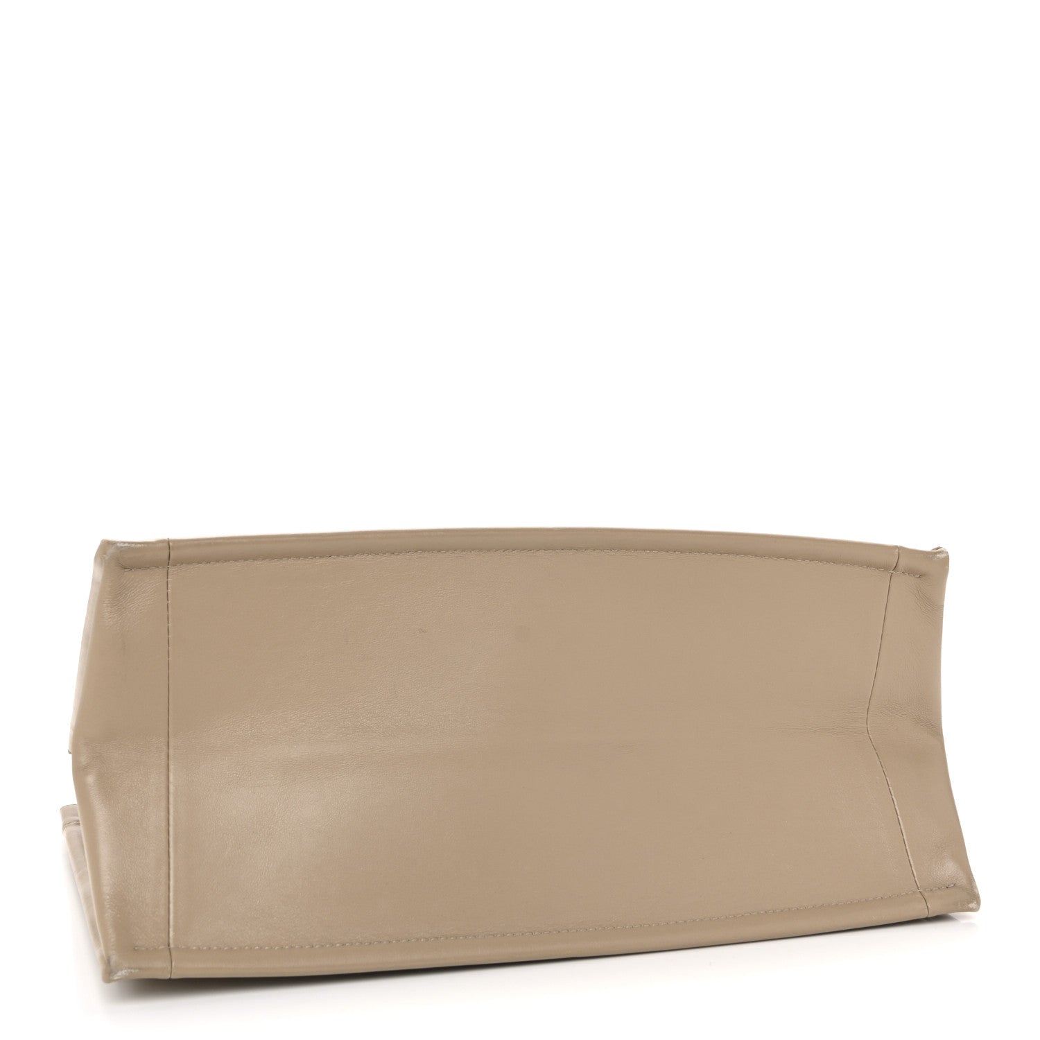 Calfskin Archicannage Medium Essential Tote Beige