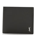 Calfskin Cassandre Bi-Fold Wallet Grey