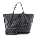 Goyardine Reversible Anjou GM Navy
