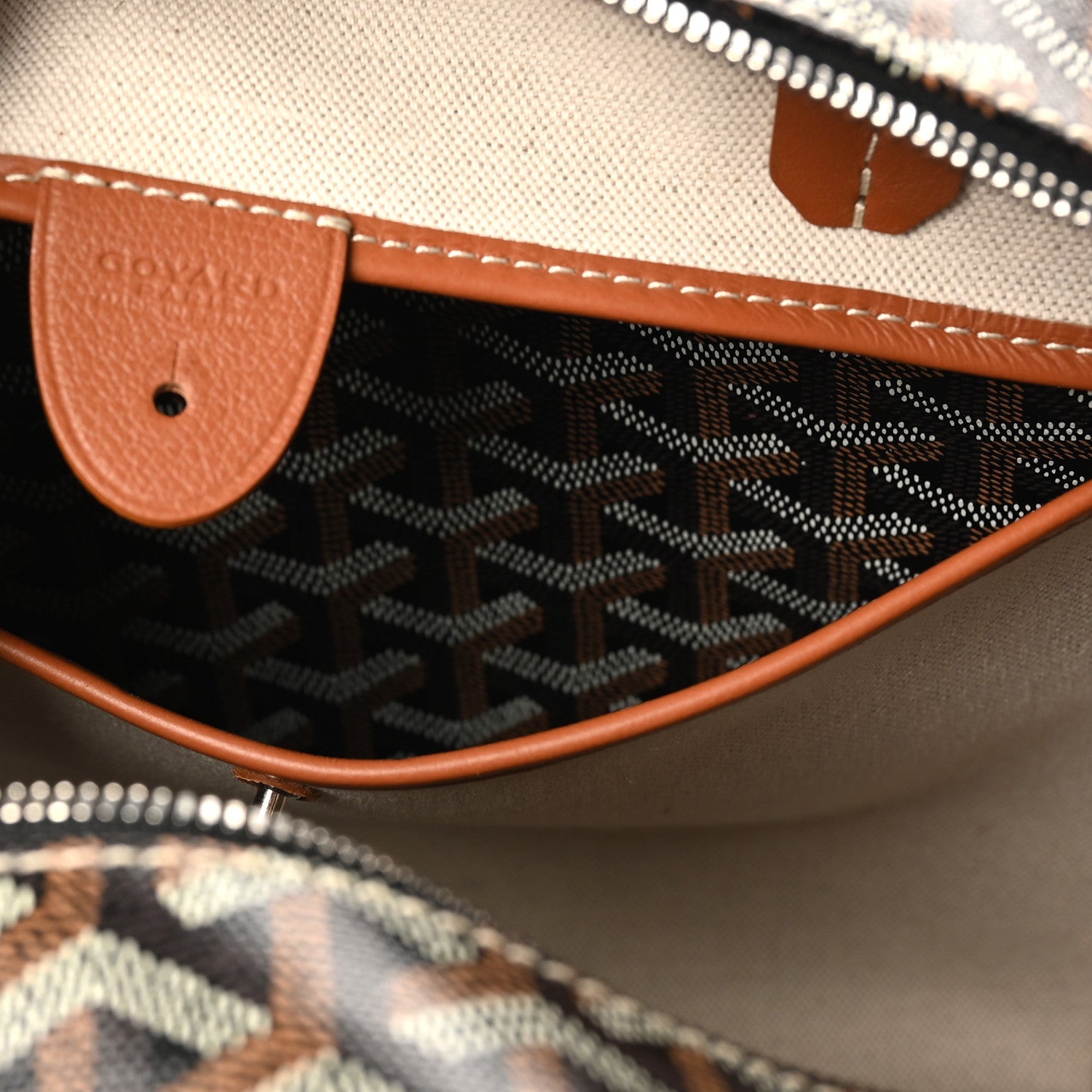 Goyardine Artois PM Black Gold