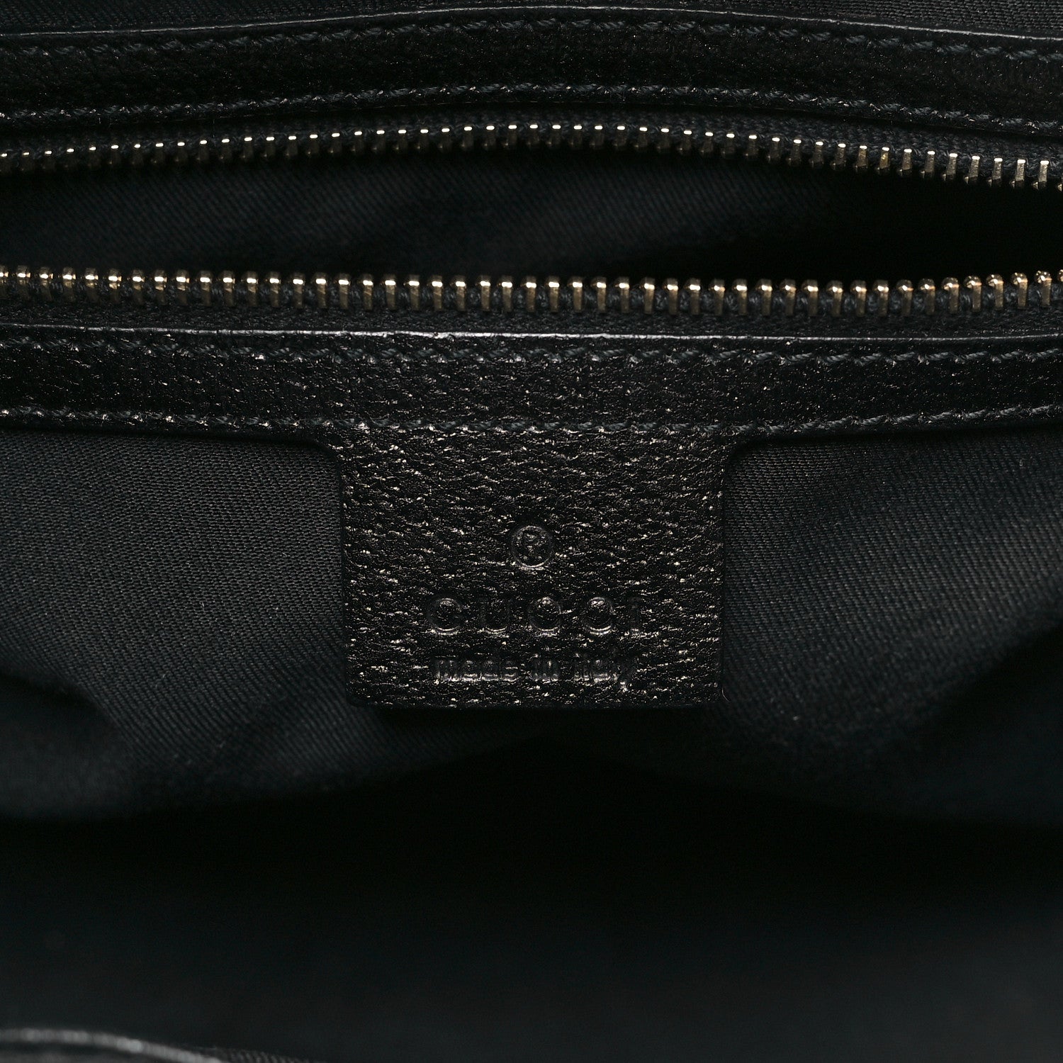 Monogram Calfskin Large Bardot Tote Black