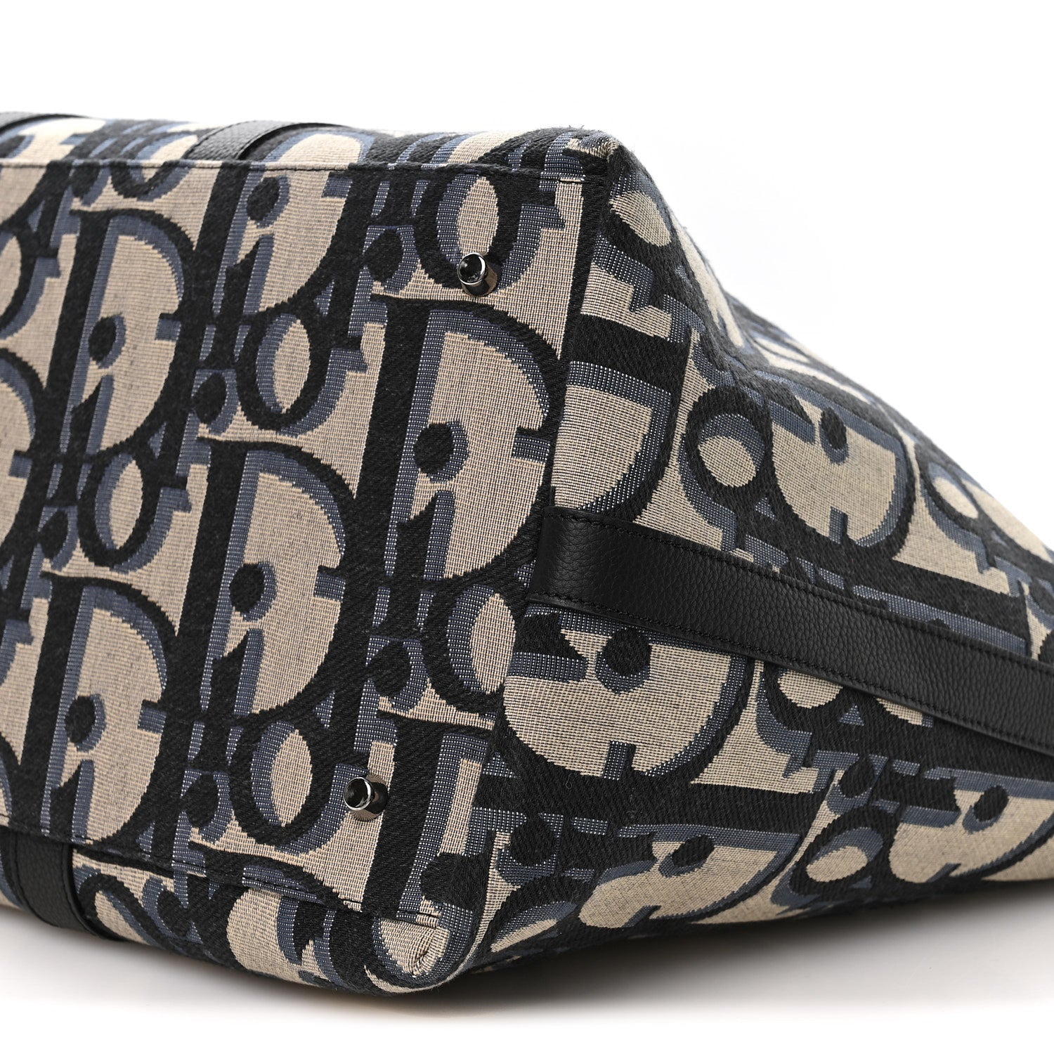 Maxi Oblique Jacquard Weekender 40 Beige Black