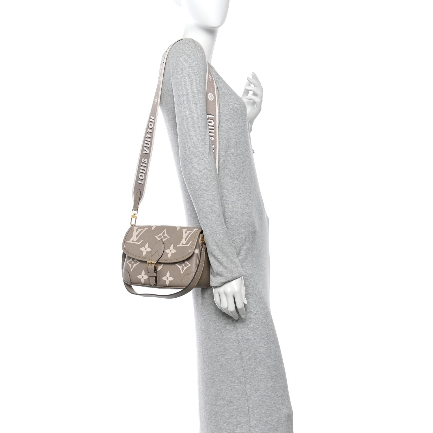 Empreinte Monogram Giant Diane Tourterelle Creme