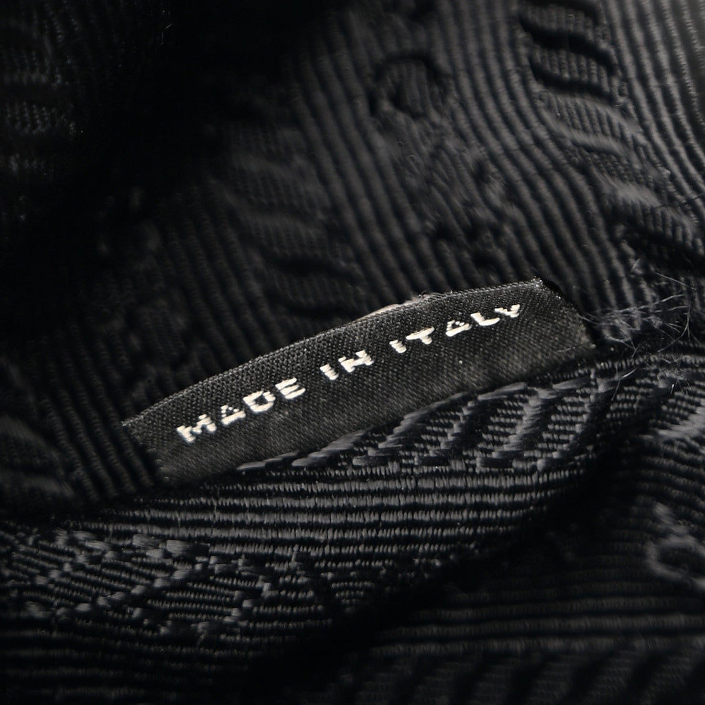 Tessuto Nylon Mini Re-Edition 2000 Bag Black