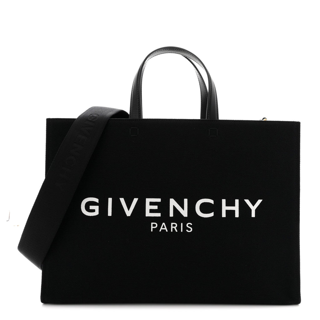 Canvas Medium G Tote Black