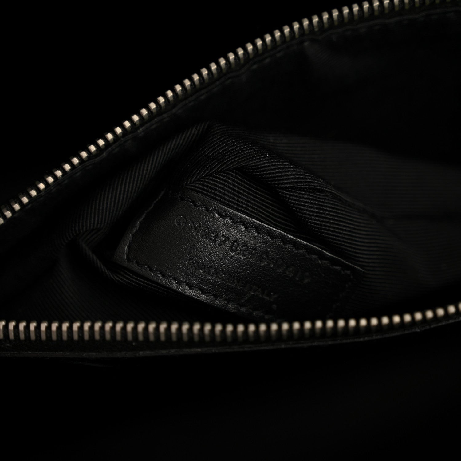 Grained Calfskin Small Sac De Jour Black