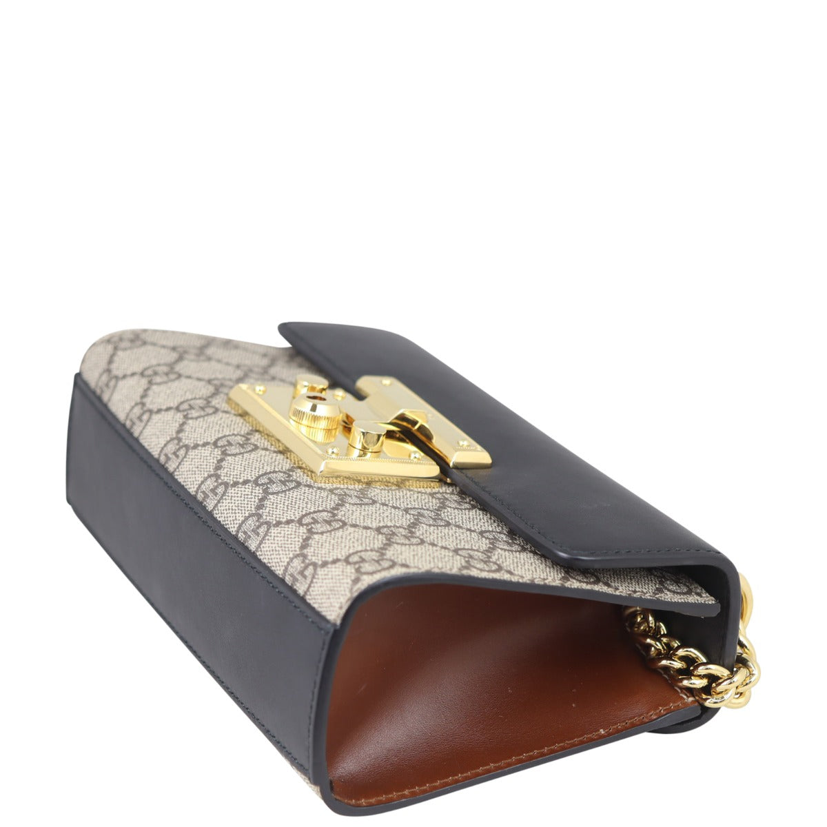Gucci GG Supreme Padlock Small Shoulder Bag