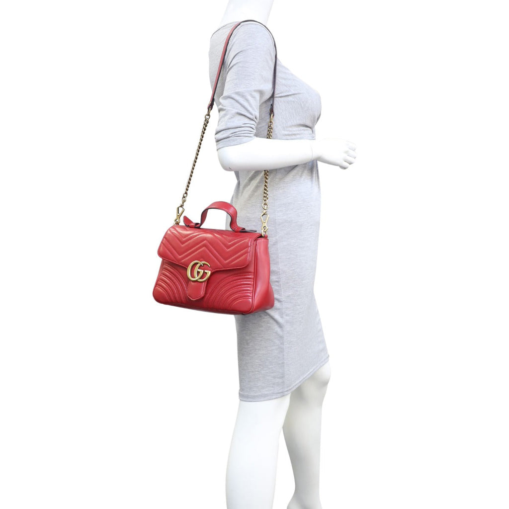 Gucci GG Marmont Small Top Handle Bag