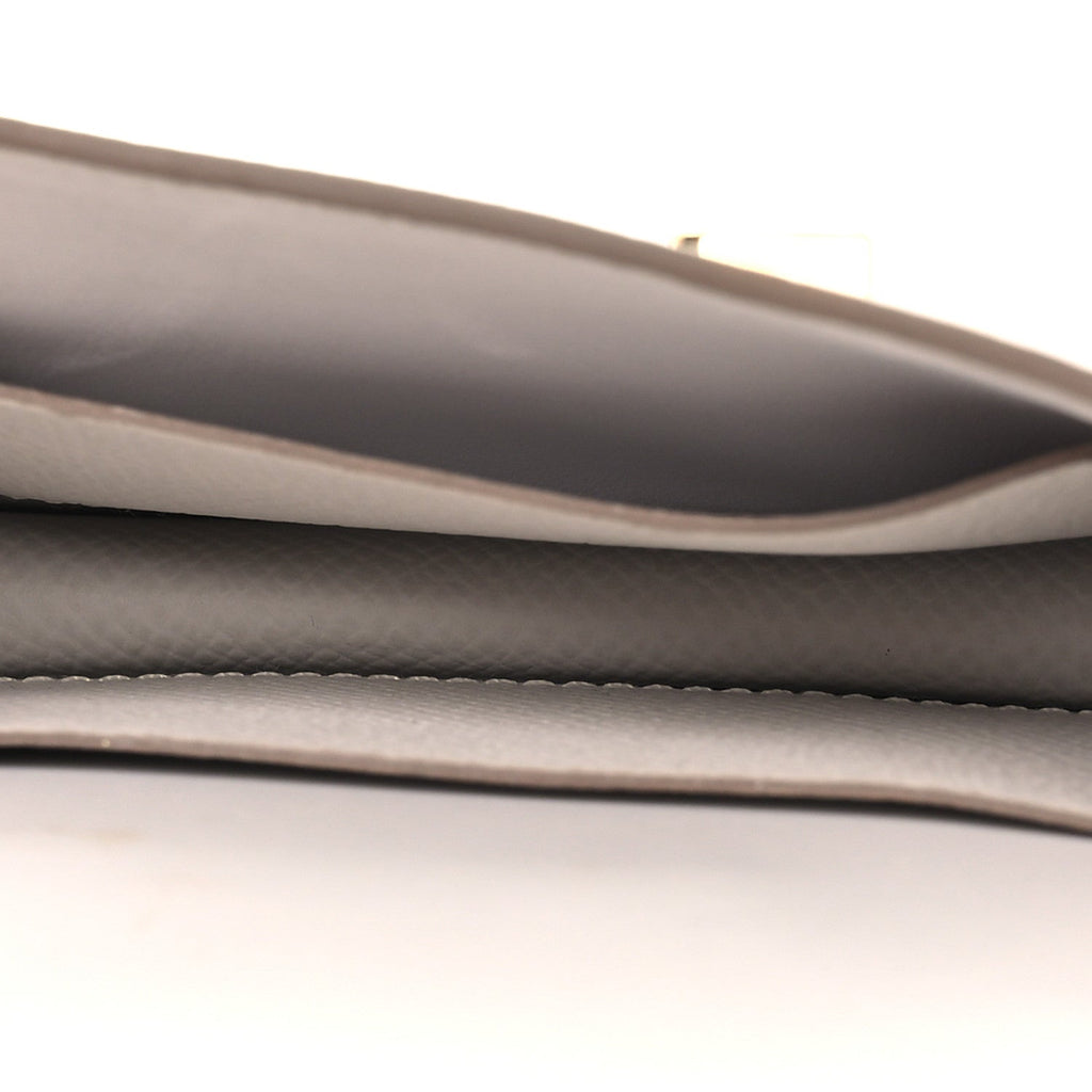 Epsom Constance Slim Wallet Gris Pale